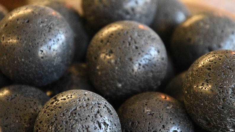 1.5 Lava Stone Sphere