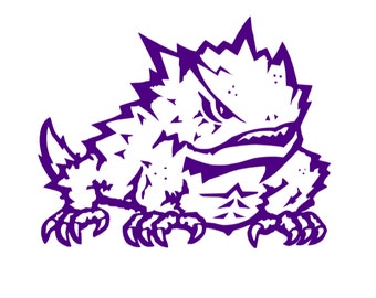 Tcu Horned Frogs Svg - Etsy Australia