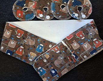 Feeding tube, g tube belt with 4 pads