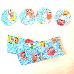 Gtube or feeding tube belt with 4 pads