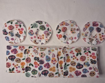 Child-Adult sizes. G tube belt and 4 pads. Also used for Feeding tube, mic-key, peg.