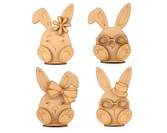 MDF Bunny Family Pick N Mix - Pick any 6 characters