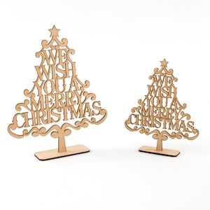 Christmas sentiment tree Set