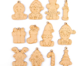 12 Cute Christmas Ornaments