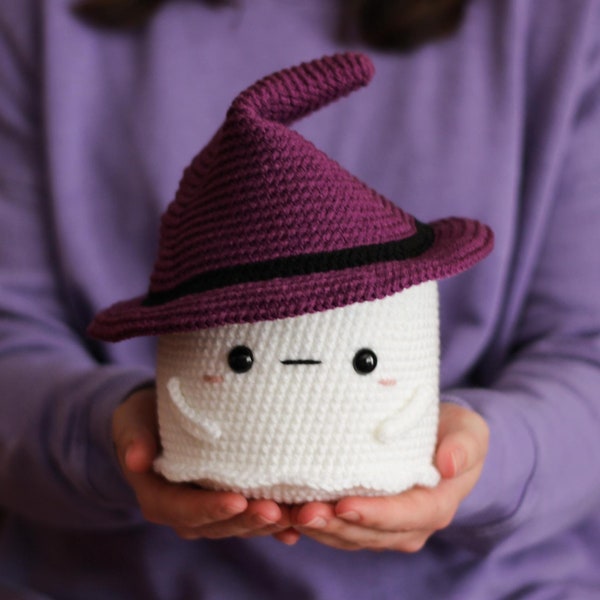 PDF Big Amigurumi Ghost Crochet PATTERN