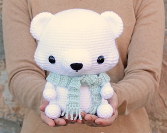 PDF Amigurumi Polar Bear Crochet PATTERN