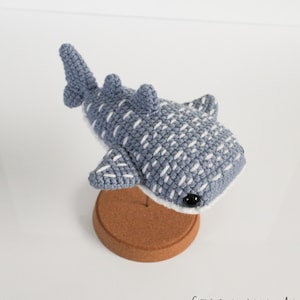 PATTERN: Jonah the Whale Shark Amigurumi, Crocheted Sea Creature ...