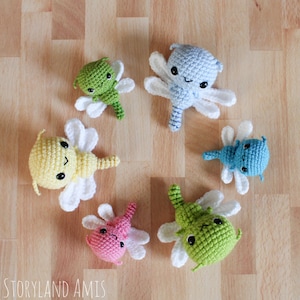 PATTERN: Dash the Baby Dragonfly Amigurumi, Crocheted Bug Pattern, Insect Toy Tutorial, PDF Crochet Pattern