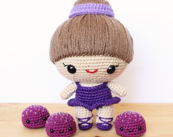 PDF Amigurumi Sugar Plum Fairy From the Nutcracker Crochet PATTERN