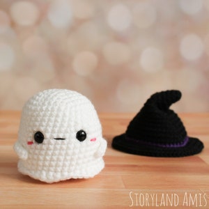PATTERN: Scout the Baby Ghost Amigurumi, Crocheted Ghost Pattern, Halloween, Holiday Toy Tutorial, PDF Crochet Pattern image 3