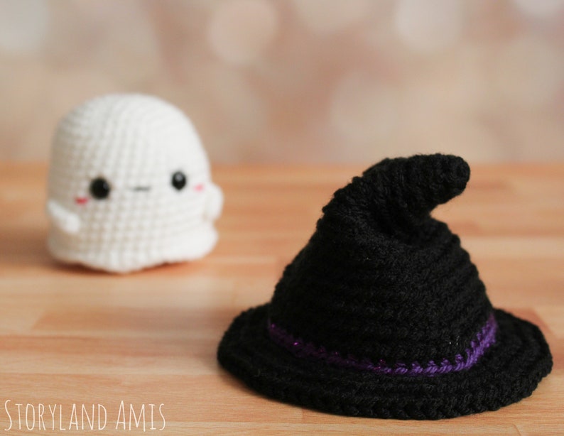 PATTERN: Scout the Baby Ghost Amigurumi, Crocheted Ghost Pattern, Halloween, Holiday Toy Tutorial, PDF Crochet Pattern image 6