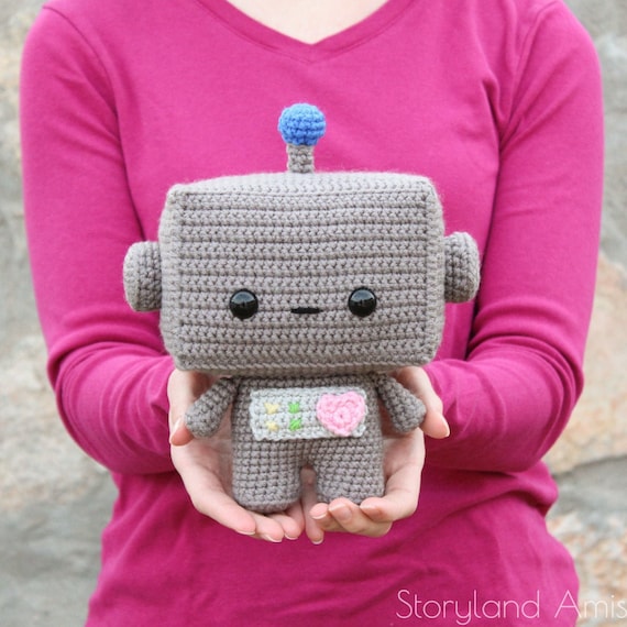 Cuddle-sized and Boop the Robot Twins Amigurumi - Etsy