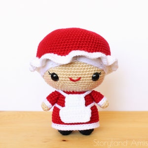 PATTERN: Cuddle-Sized Santa Claus & Mrs. Claus Amigurumi, Crocheted Pattern, Santa Toy Tutorial, PDF Crochet Pattern, Holiday Winter Crochet image 6