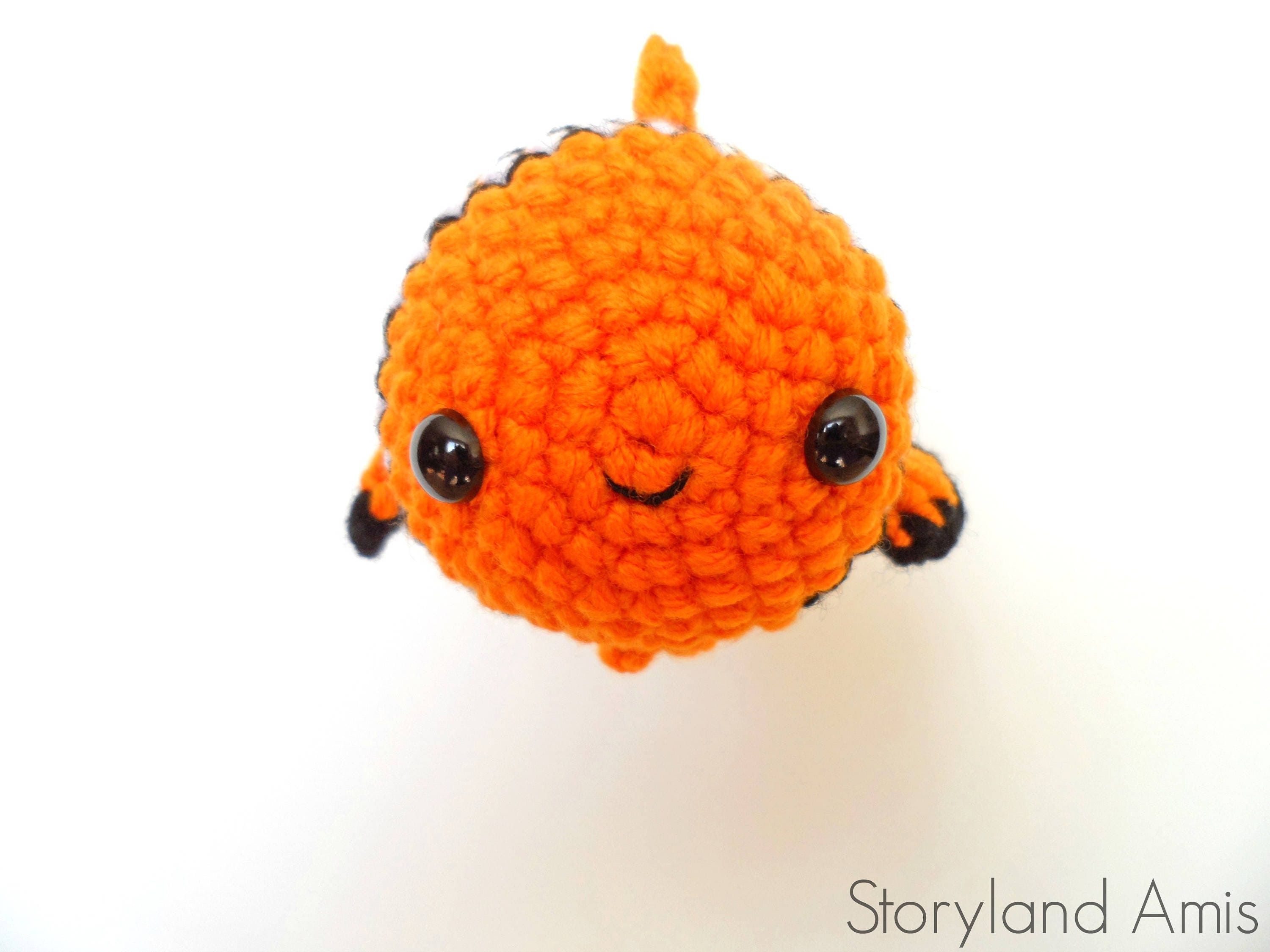 PATTERN Finding Nemo Inspired Amigurumi Crocheted Finding Etsy