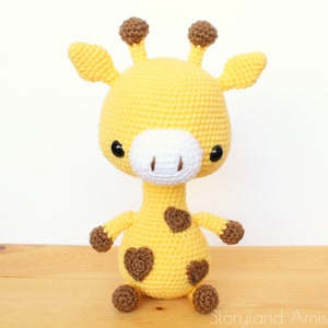 PATTERN: Cuddle-Sized Giraffe Amigurumi, Crocheted Giraffe Pattern, Giraffe Toy Tutorial, PDF Crochet Pattern image 2