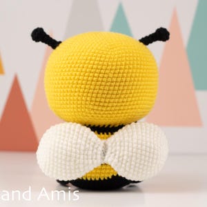 PDF Amigurumi Bumble Bee Crochet PATTERN image 4