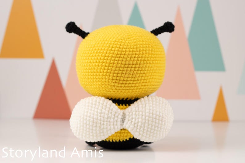 PDF Amigurumi Bumble Bee Crochet PATTERN image 4