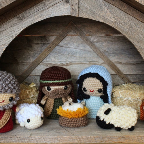 Crochet Christmas Nativity Amigurumi PDF Pattern Etsy