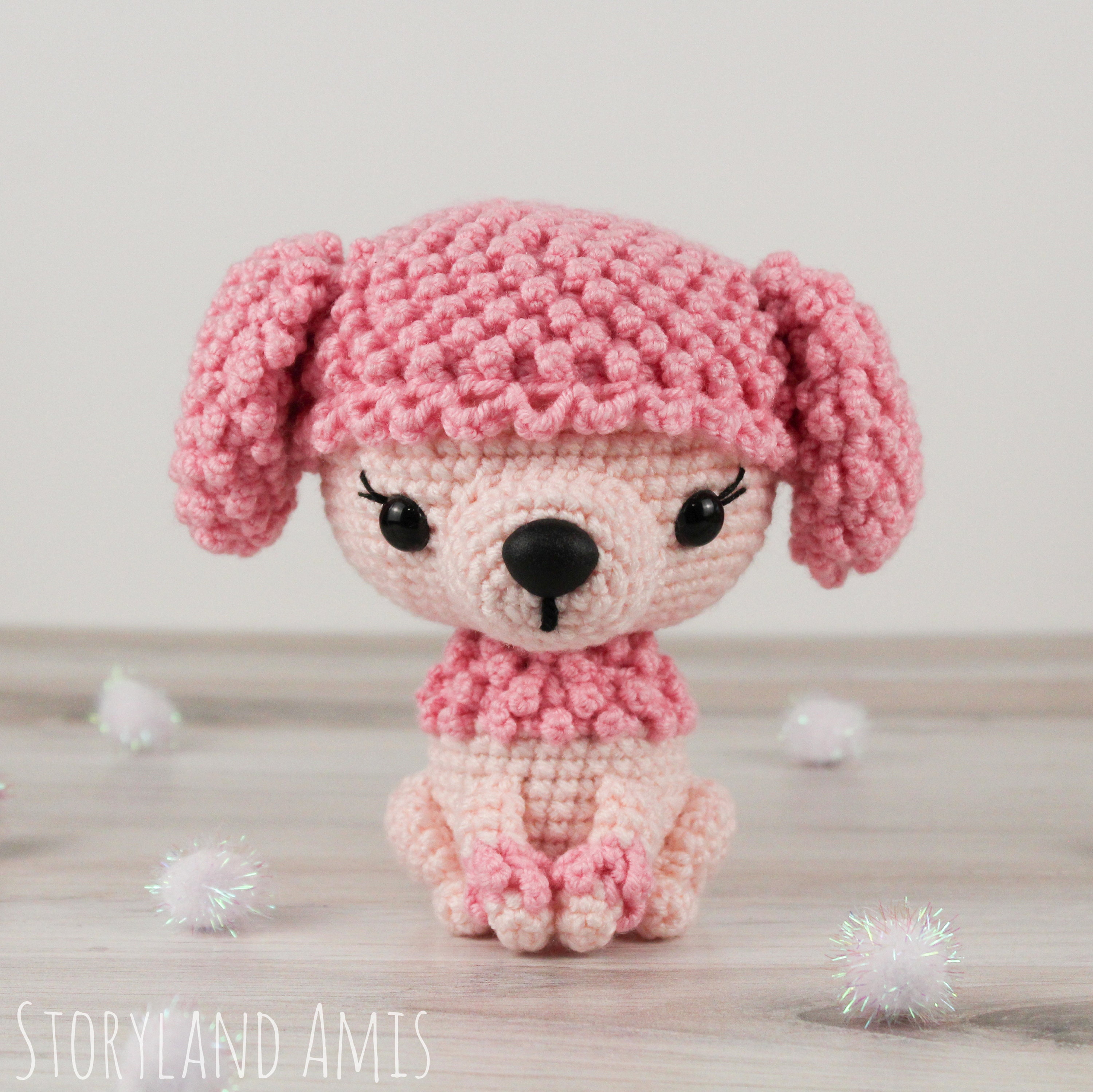 30 Poodle Crochet Patterns to Stitch Adorable Dogs, Toys, and Textured Amigurumi 34 Polly the Poodle Crochet Pattern