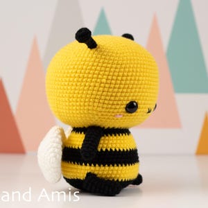 PDF Amigurumi Bumble Bee Crochet PATTERN image 5