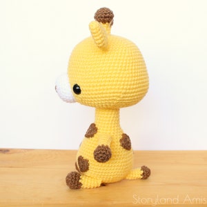 PATTERN: Cuddle-Sized Giraffe Amigurumi, Crocheted Giraffe Pattern, Giraffe Toy Tutorial, PDF Crochet Pattern image 3