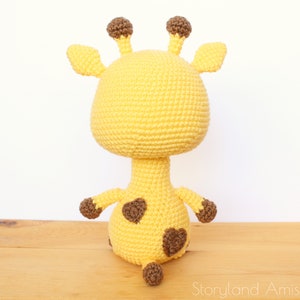 PATTERN: Cuddle-Sized Giraffe Amigurumi, Crocheted Giraffe Pattern, Giraffe Toy Tutorial, PDF Crochet Pattern image 5