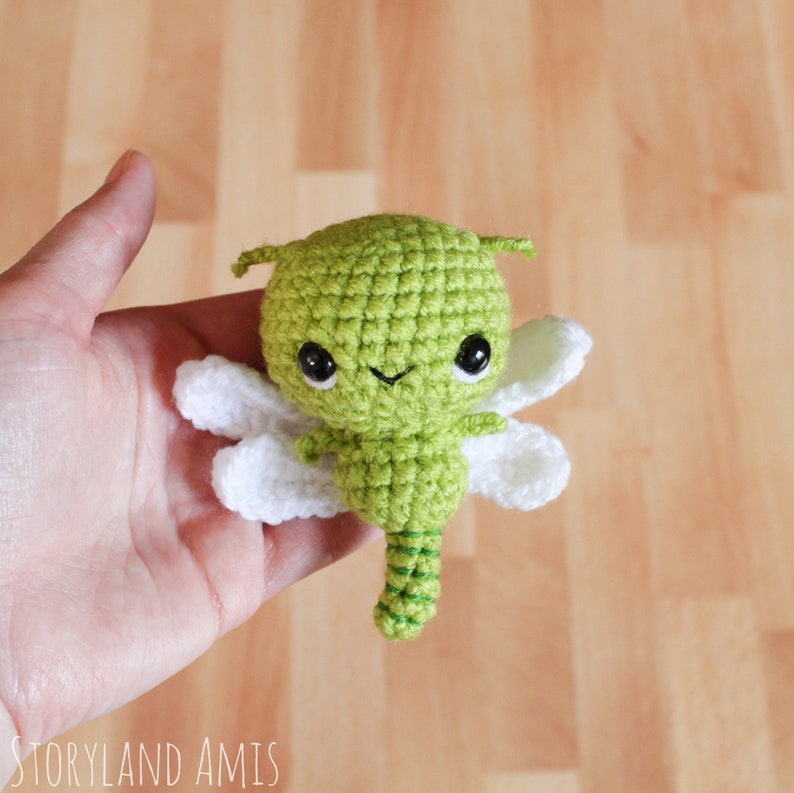 PATTERN: Dash the Baby Dragonfly Amigurumi Crocheted Bug - Etsy