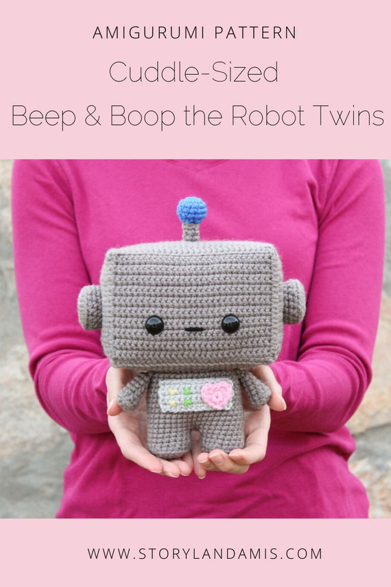 Amigurumi Robot Free Pattern Free Crochet Pattern...Pocket Bot!