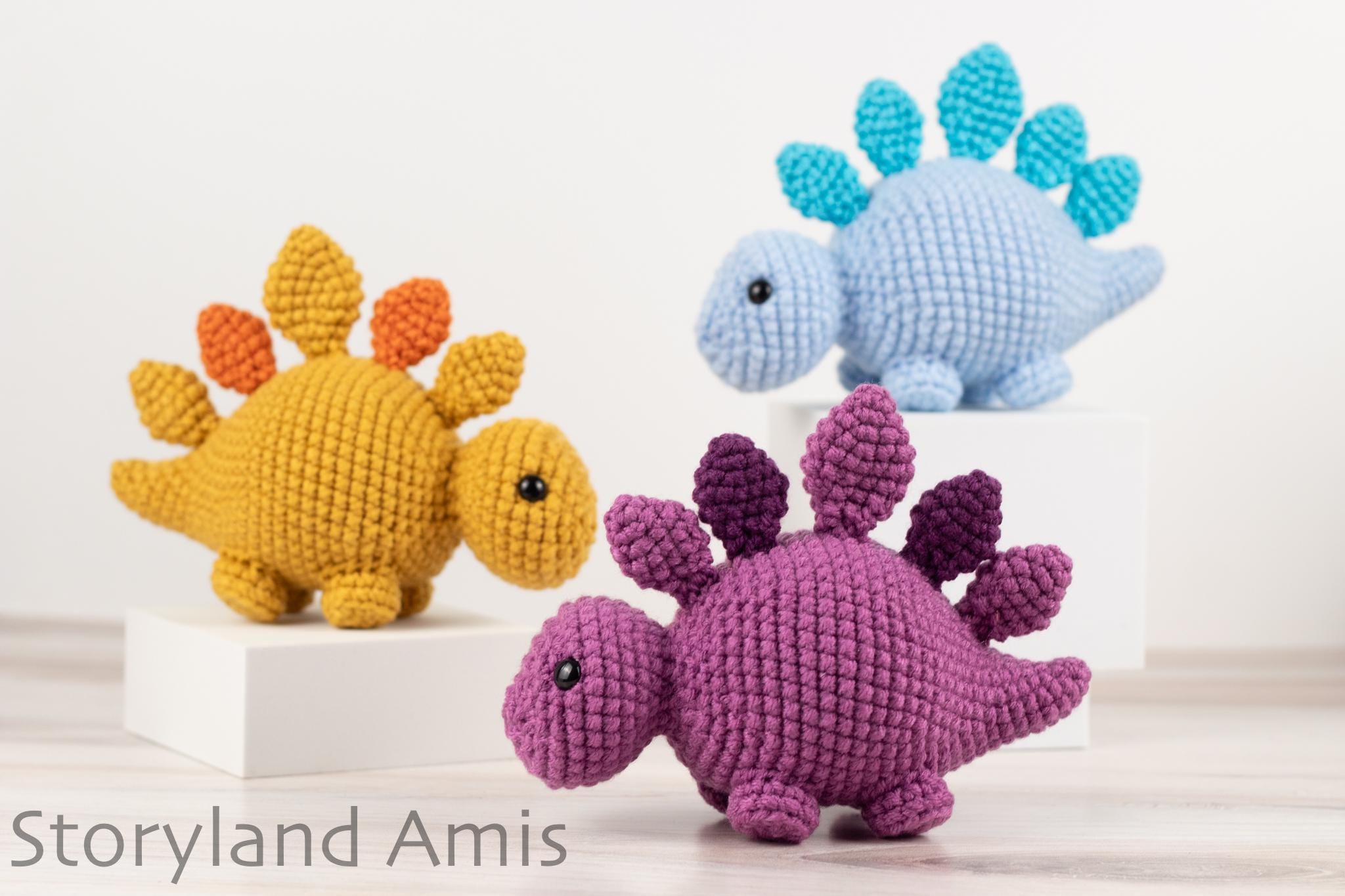 39 Stegosaurus Crochet Patterns: Unleash Your Creativity with Dinosaur Designs 33 Stegosaurus Dinosaur Amigurumi Crochet