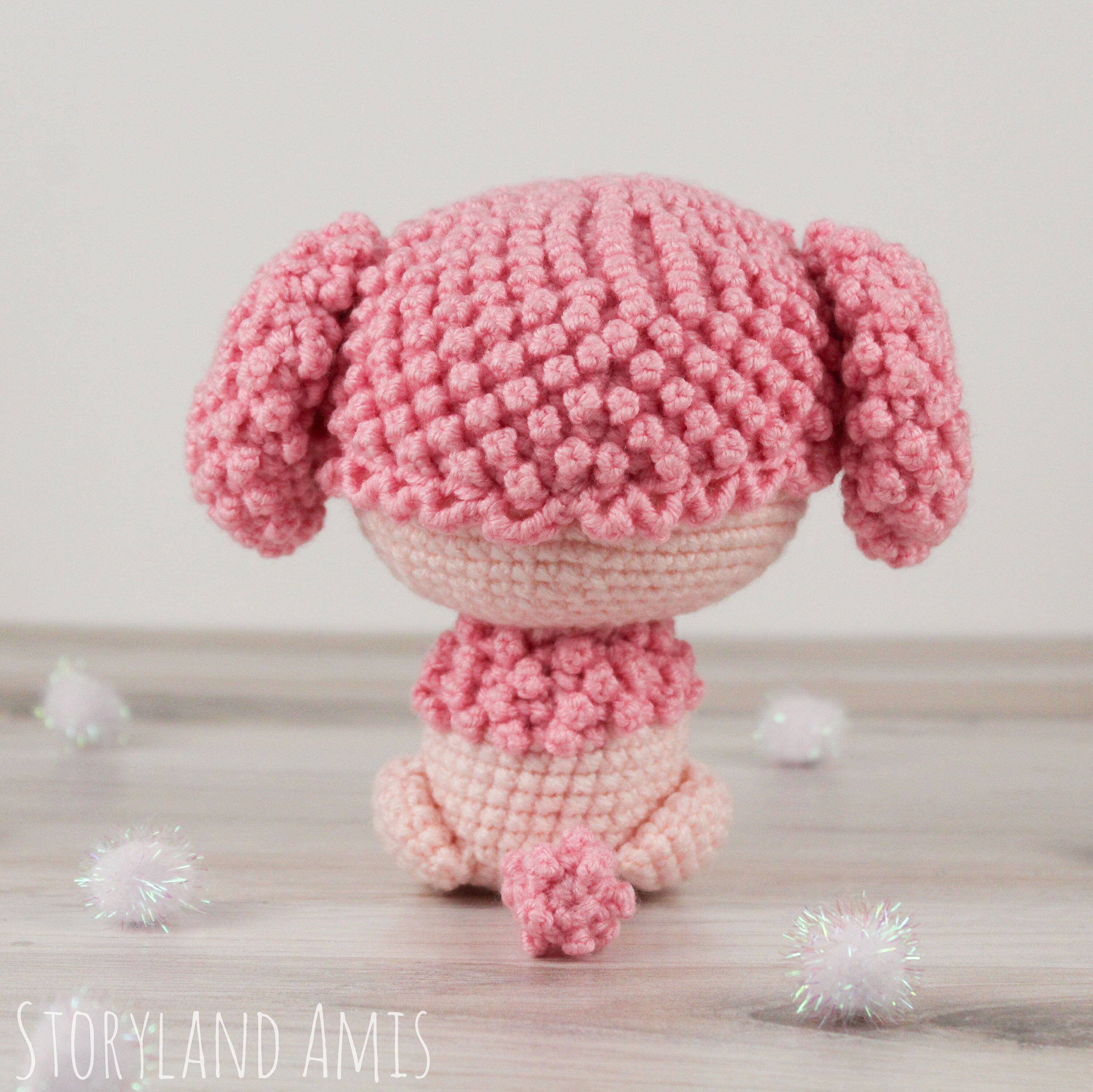 Polly the Poodle Crochet Pattern: Amigurumi Dog Toy Tutorial (PDF
