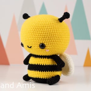 PDF Amigurumi Bumble Bee Crochet PATTERN image 6