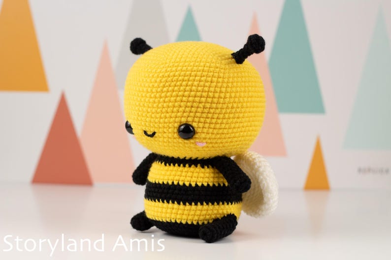 PDF Amigurumi Bumble Bee Crochet PATTERN image 6