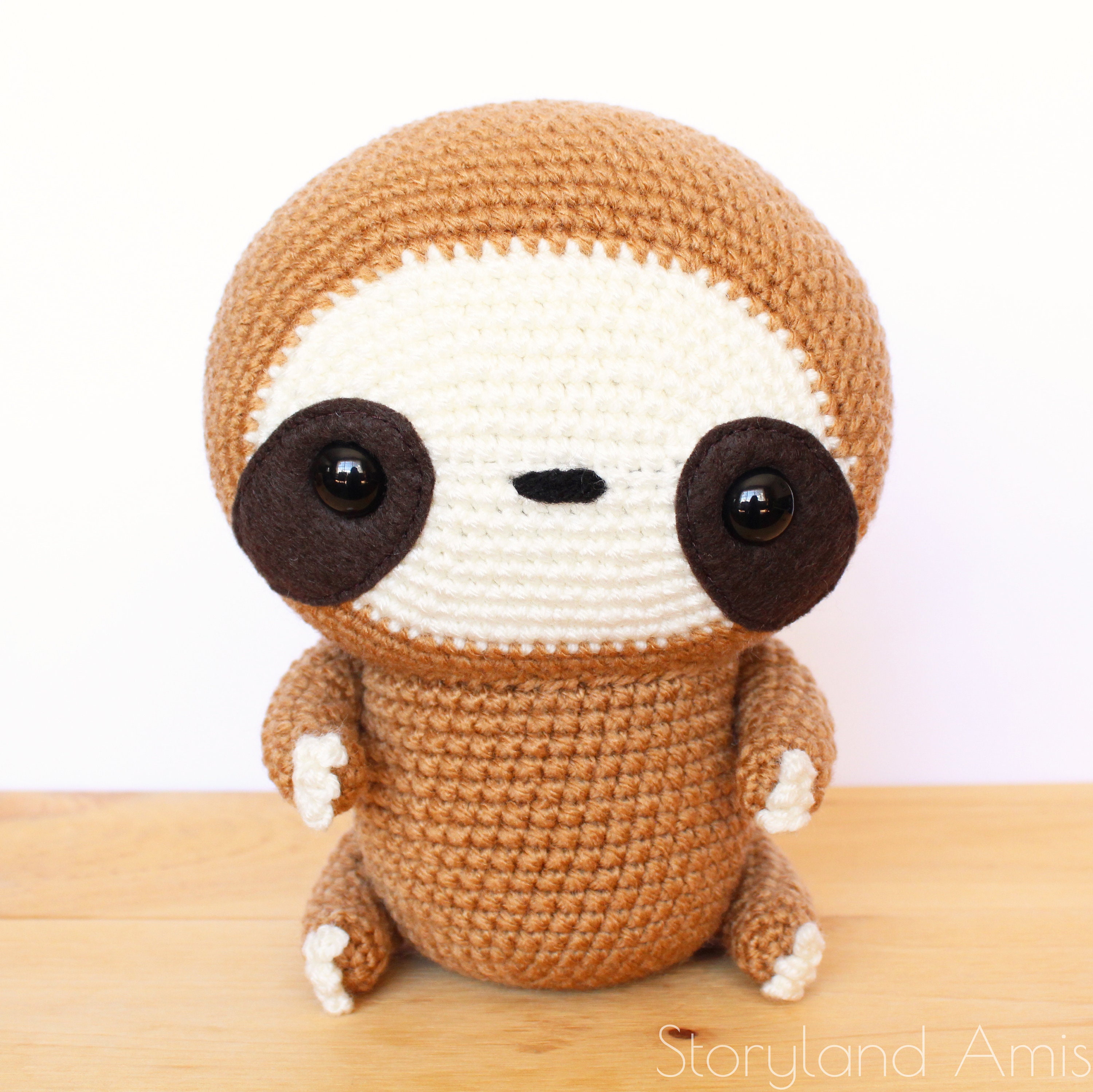 PATTERN: Cuddle-Sized Sloth Amigurumi Crocheted Sloth | Etsy