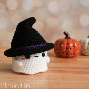 PATTERN: Scout the Baby Ghost Amigurumi, Crocheted Ghost Pattern, Halloween, Holiday Toy Tutorial, PDF Crochet Pattern image 5
