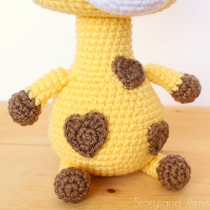 PATTERN: Cuddle-Sized Giraffe Amigurumi, Crocheted Giraffe Pattern, Giraffe Toy Tutorial, PDF Crochet Pattern image 6