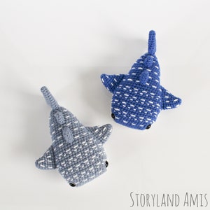 PATTERN: Jonah the Whale Shark Amigurumi, Crocheted Sea Creature Pattern, Ocean Toy Tutorial, PDF Crochet Pattern