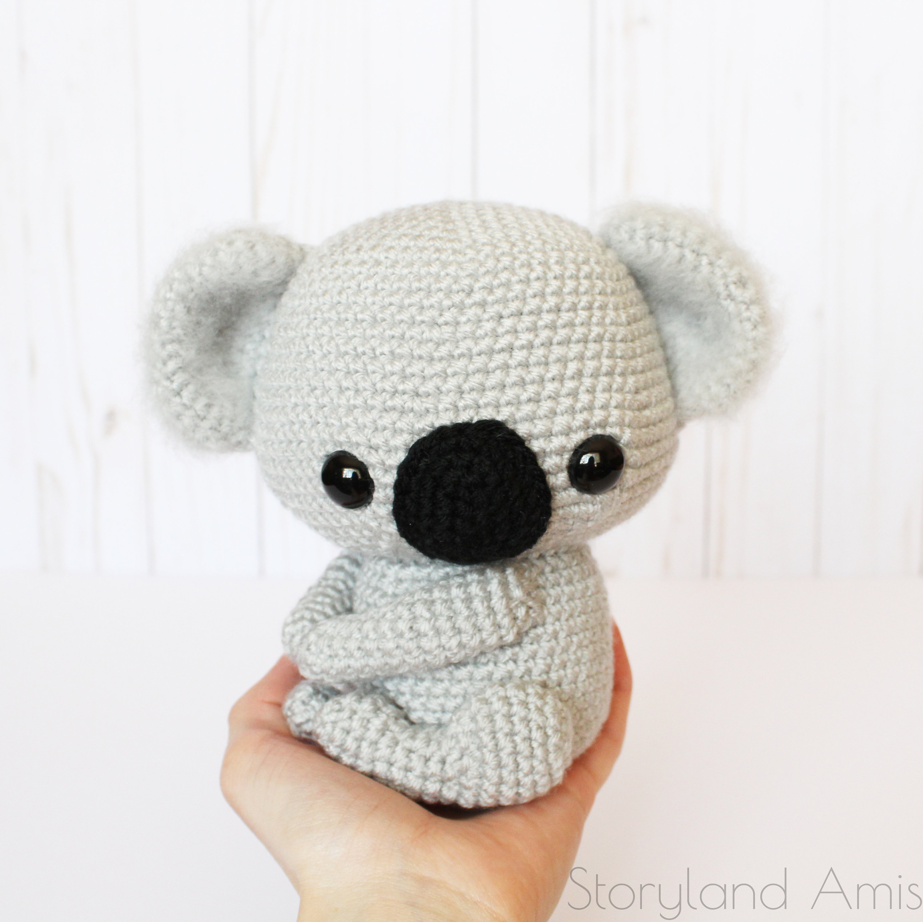 handmade Koala bear crochet toy amigurumi stuffed animal Stuffed ...
