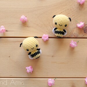 PATTERN: Burt the Baby Honey Bee Amigurumi, Crocheted Bumble Bee Pattern, Bee Toy Tutorial, PDF Crochet Pattern image 3