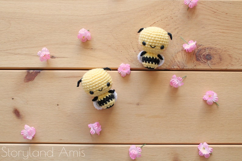 PATTERN: Burt the Baby Honey Bee Amigurumi, Crocheted Bumble Bee Pattern, Bee Toy Tutorial, PDF Crochet Pattern image 3