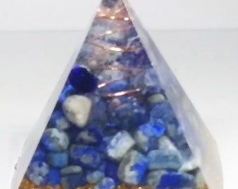 Lapis Lazuli Pyramid  - Great for Meditation and Intuition