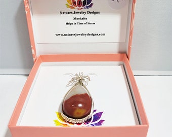 Mookaite Pendant - Helps in Time of Stress