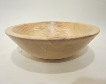 Ash wood salad bowl