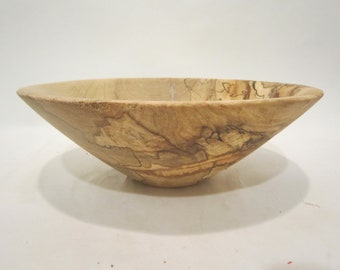 Spalted maple salad bowl