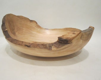 Live edge ash wood bowl