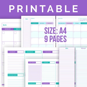 Planner Set A4