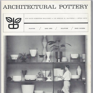 Architectural Pottery 1962 Catalog PDF.