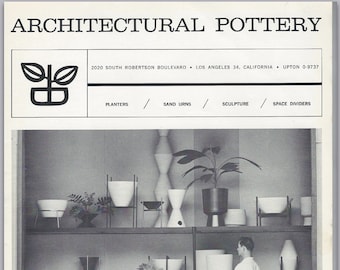 Architectural Pottery 1962 Catalog PDF.