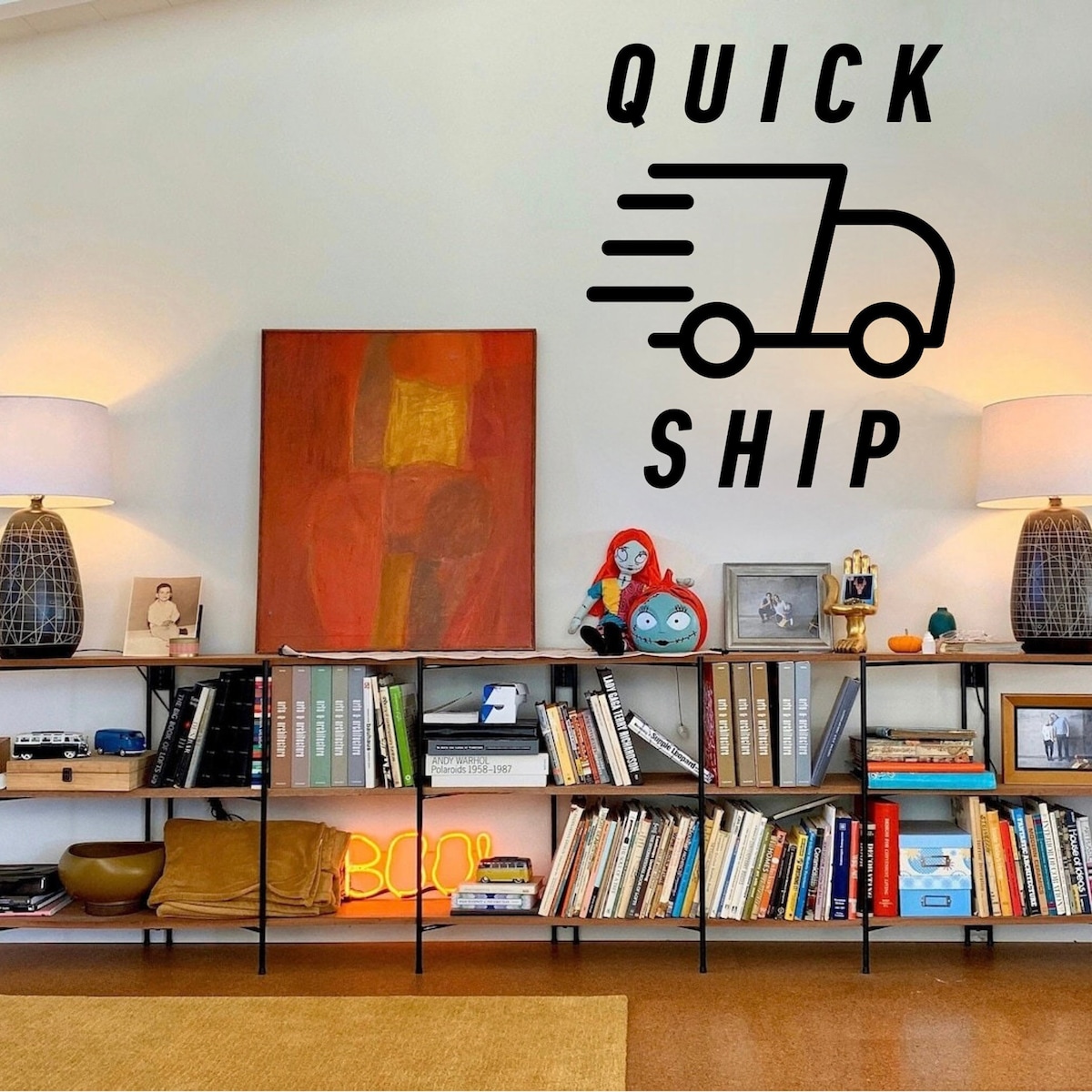 Iron Modernist Book Shelving Brackets