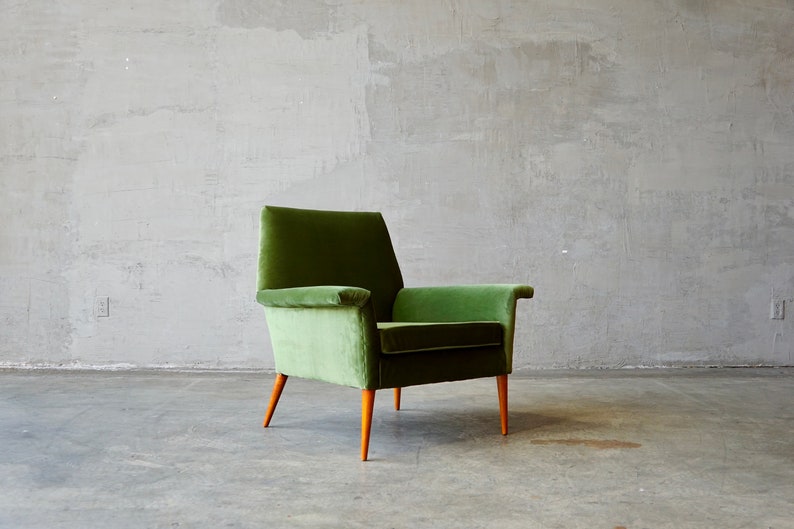 Paul McCobb Upholstered Lounge Chair image 1