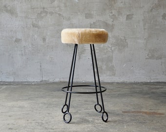 Jean Royere Style Bar Stools